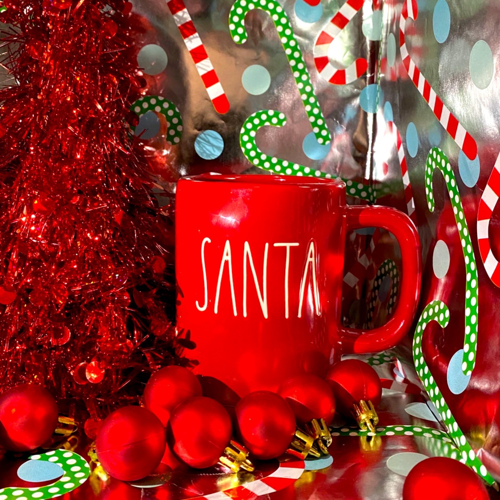 Rae Dunn mug • Xmas ‘Santa’ mug 🎅🏽
